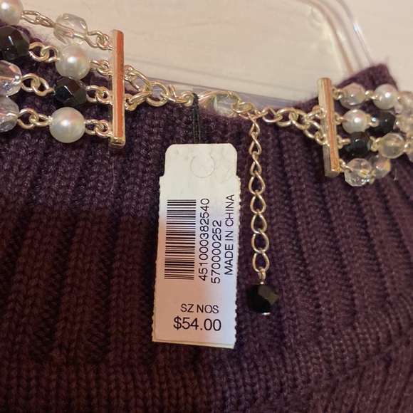 WHBM Silver, Beaded Necklace - Picture 7 of 9